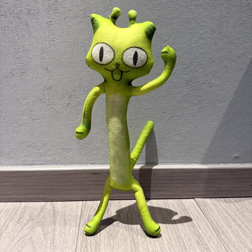 猫meme老鼠干抽象玩偶蛋仔派对哈基咪可摆造型内置铁丝骨架 - 图1