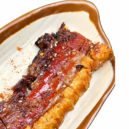 重荣脆皮五花肉 烤肉 猪肉熟食即食正宗特产美食舌尖网红小吃零食 - 图0