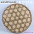 Boutique hand-woven bamboo products Bamboo-woven bamboo plaque Non-porous bamboo sieve bamboo sieve round dustpan drying painting decoration