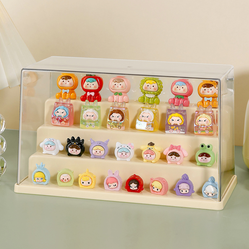 Star Man Cute Particle Storage Display Box Blind Box Display Rack
