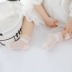 4 đôi vớ bé lưới mùa hè lưới ren cotton mỏng vớ lỏng miệng cho bé sơ sinh 0-6-12 tháng - Vớ tất dài cho bé sơ sinh Vớ