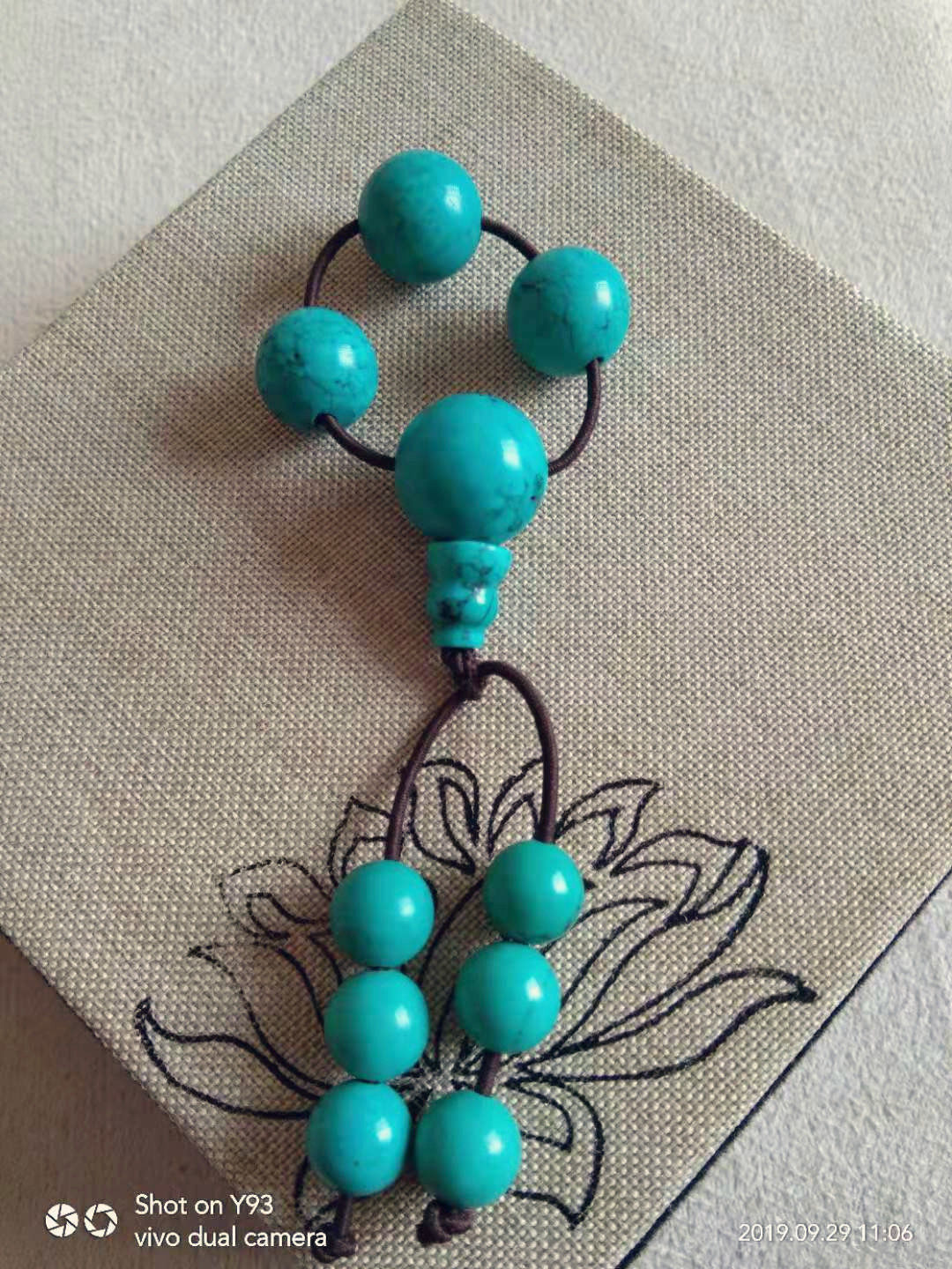 天然绿松石散珠套装星月菩提小金刚佛珠配饰高瓷圆珠手串三通佛头,淘宝优惠券,粉丝福利购,淘宝优惠卷