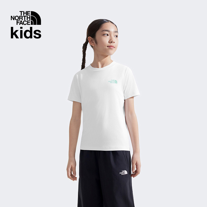 北面童装SunChase儿童防晒抑臭速干短袖T恤男女TheNorthFace|8DCT,淘宝优惠券,粉丝福利购,淘宝优惠卷