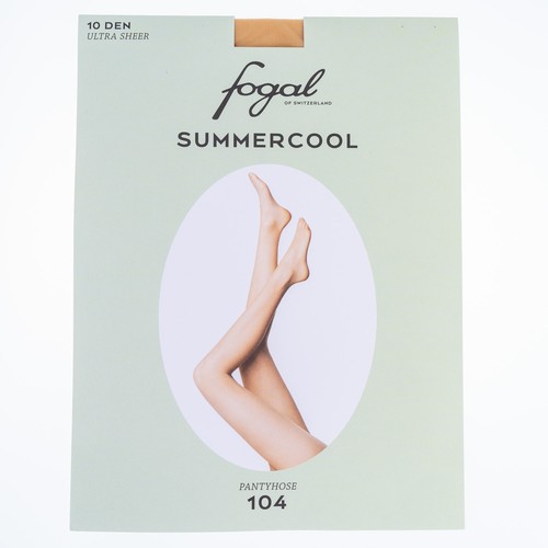 停产特卖S码 Fogal Summer Cool 10天鹅绒隐形超薄遮瑕连裤袜104-图2