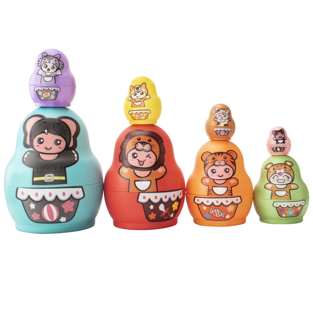叠叠乐玩具婴幼儿俄罗斯套娃可爱萌趣图案儿童益智启蒙趣味孩子,淘宝优惠券,粉丝福利购,淘宝优惠卷