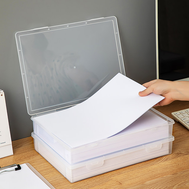 A4 paper storage box printing paper document certificate receipt
