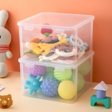 Игрушка, детский прозрачный ящик для хранения, прорезыватель, коробка для хранения, сортировка