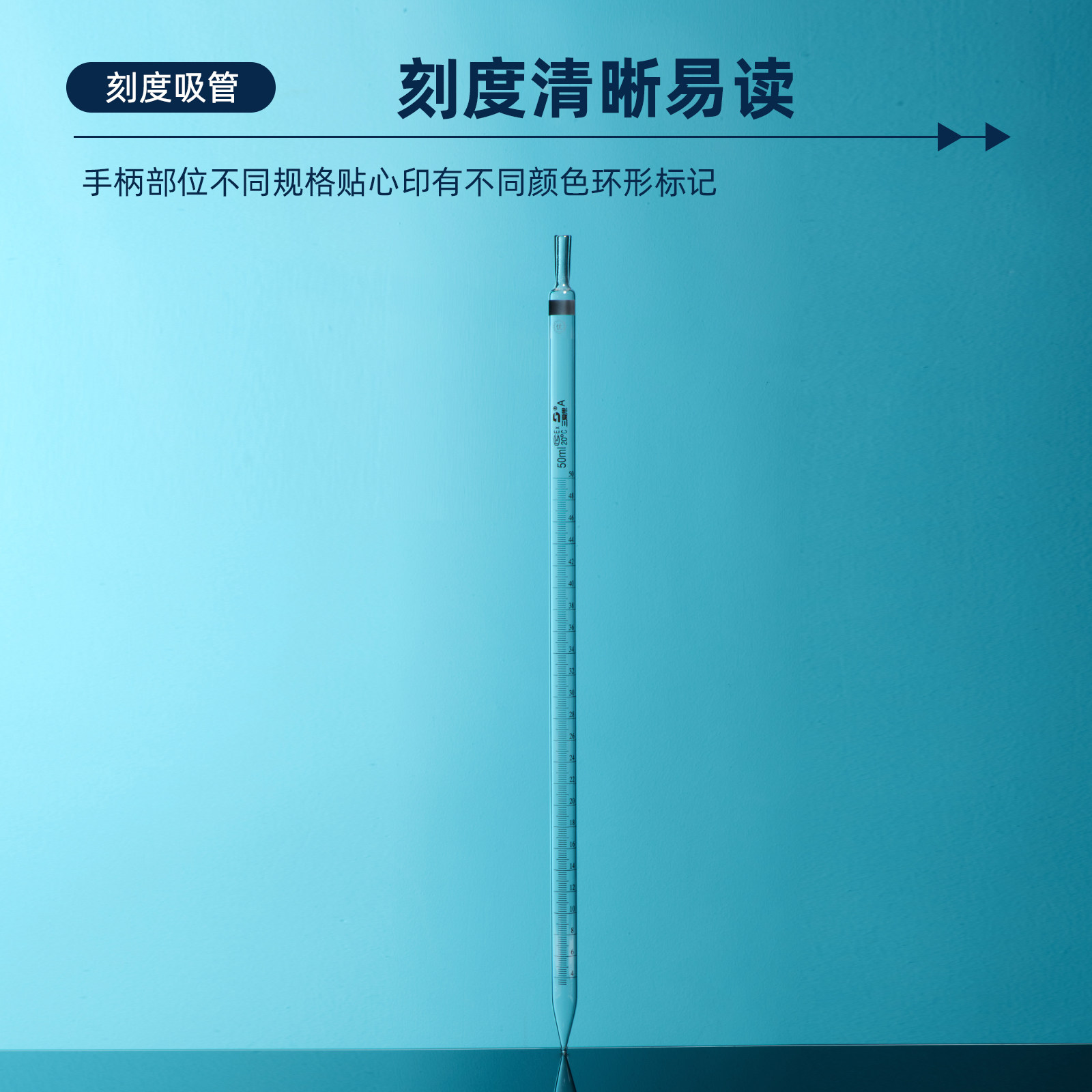 Sanaisi grade A pipette graduated straw