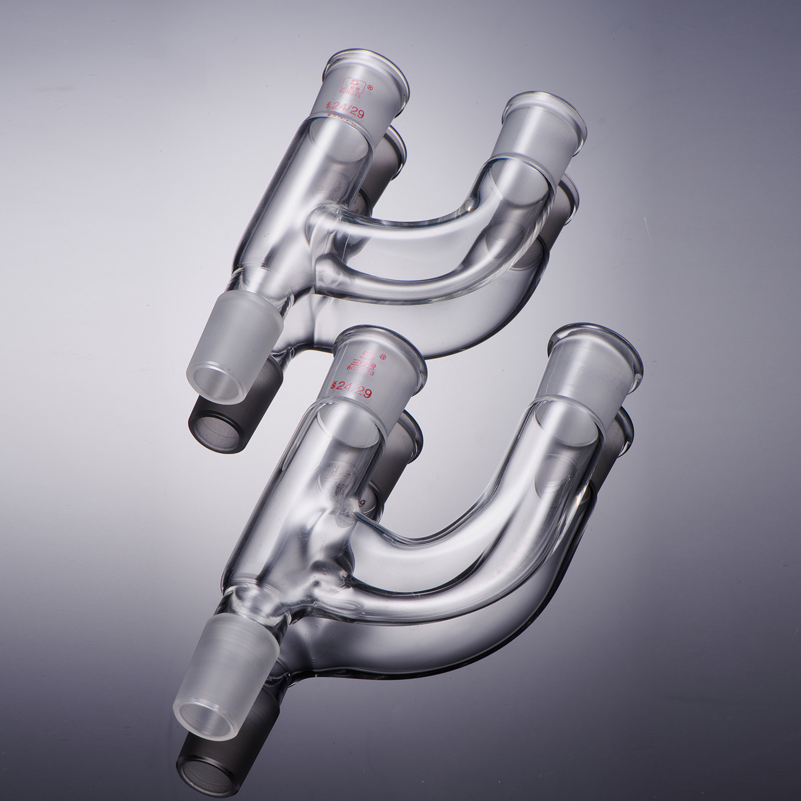 Sanaisi two-port connecting pipe distillation head fractionating head