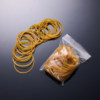 Sanaisi yellow rubber bands 100 pieces of cowhide bands