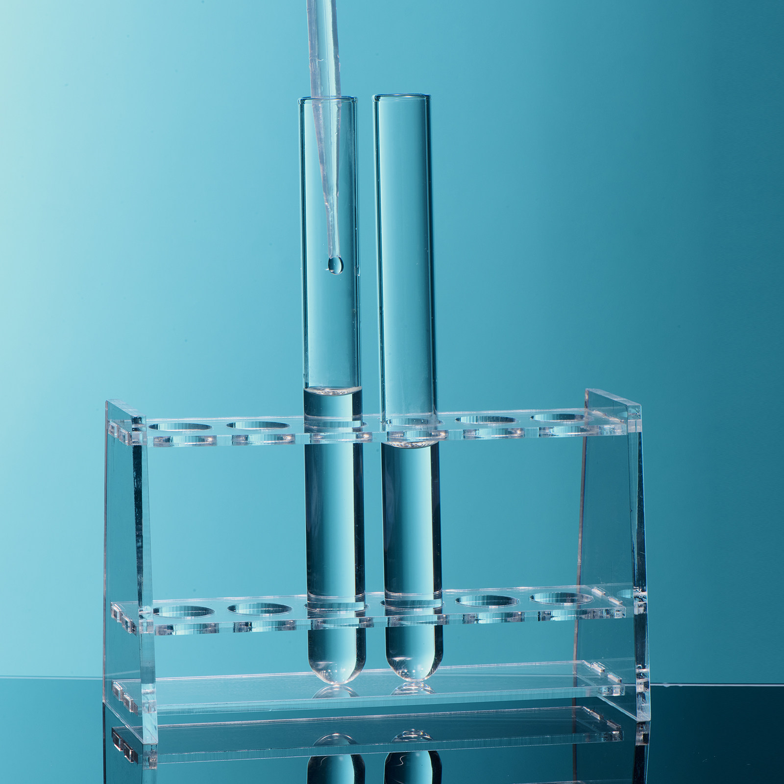 Sanaisi glass test tube flat mouth rolled mouth
