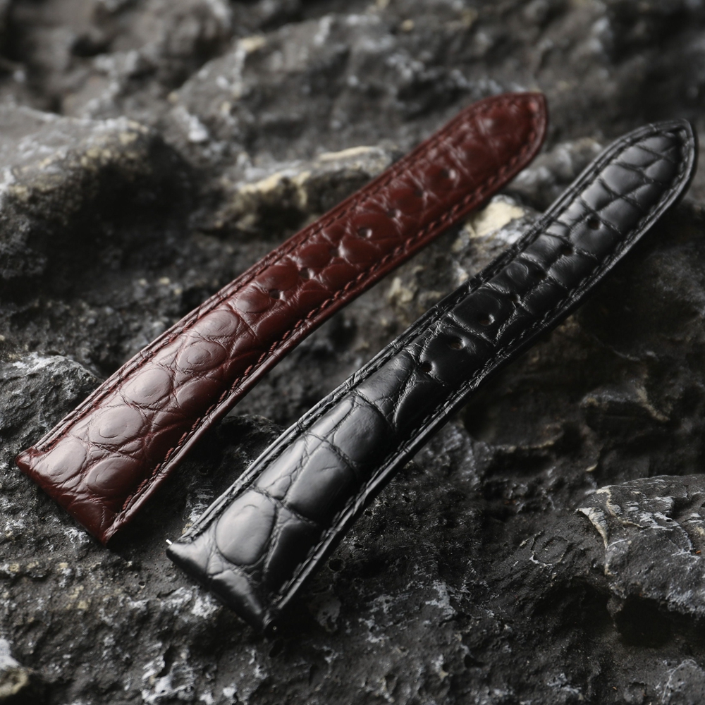 适配百达翡丽真皮表带6119R 5236 5146 5205 5227 21MM鳄鱼皮表带 - 图2