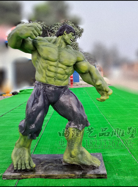 仿真大型电影人物美陈商场雕塑像