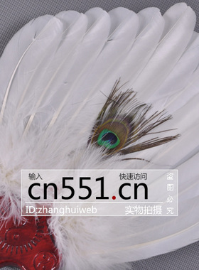 宝宝专用羽扇手工小号天鹅羽毛扇孔明扇幼儿孕产妇专用纯手工天然