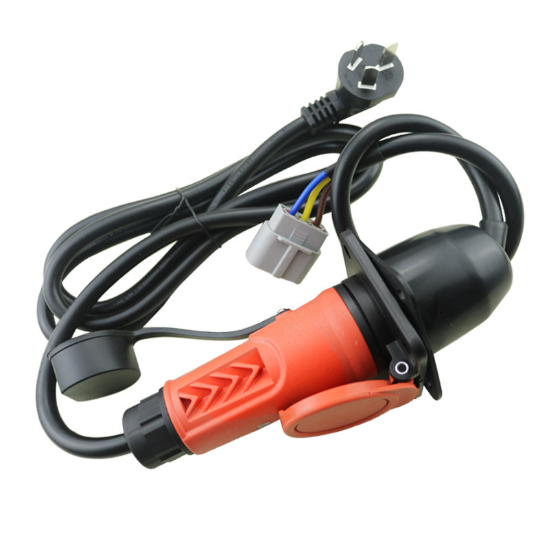 御捷电动汽车充电器插头电动四轮车充电口道爵充电插座带线 雷丁,淘宝优惠券,粉丝福利购,淘宝优惠卷