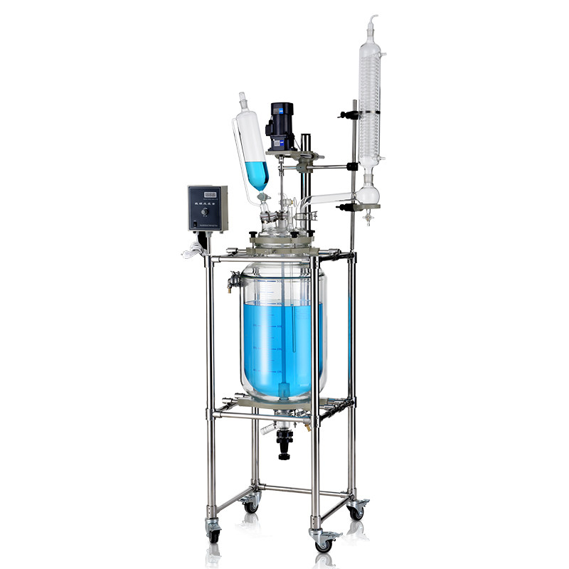 厂家直销 双层玻璃反应釜实验室夹套恒温合成反应器配件中浮仪器,淘宝优惠券,粉丝福利购,淘宝优惠卷