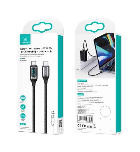 Double C fast charging cable C-L extended 3m for iPhone