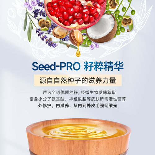 格伦仕宝seed籽粹氨基酸宠物沐浴露蓬松柔顺狗狗猫咪浴液香波护毛 - 图1
