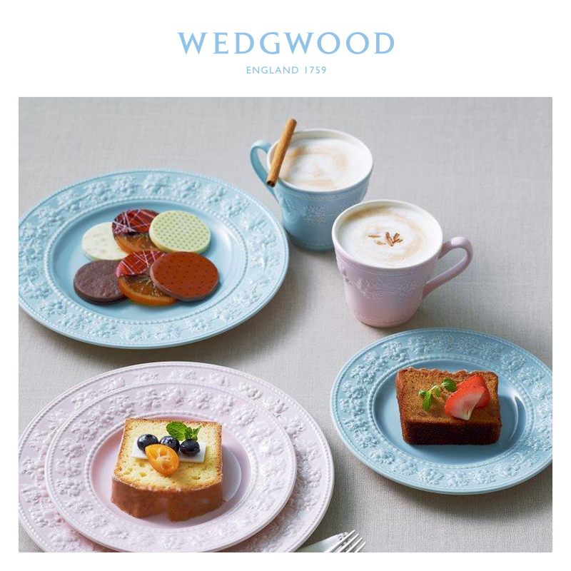 WEDGWOOD威基伍德欢愉假日陶瓷马克杯水杯欧式杯子茶杯咖啡杯