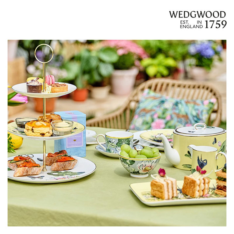 【秒杀】WEDGWOOD威基伍德漫游美境睡莲绮梦骨瓷碗盘点心盘新年礼,淘宝优惠券,粉丝福利购,淘宝优惠卷