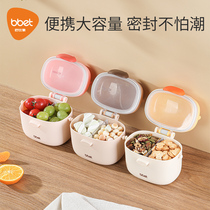 Babi Elephant Baby Milk Powder Box Zero Food Jars Large Capacity Portable Out of Rice Flour rice Rice Flour for Storage Moistureproof