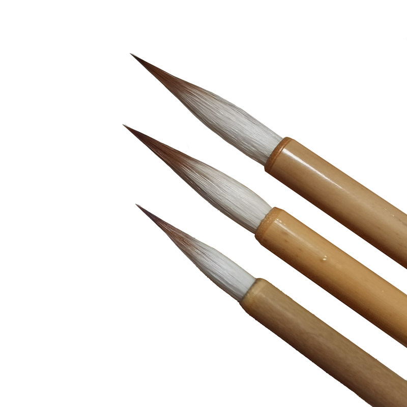 草帽崔毛笔小勾线大勾线白描工笔花鸟小品人物画勾线笔,淘宝优惠券,粉丝福利购,淘宝优惠卷