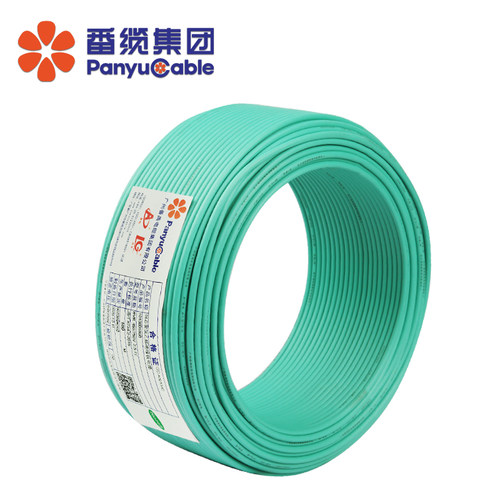 番禺电线电缆 bvv2.5平方纯铜芯单芯家装电线家用国标100米硬线 - 图0
