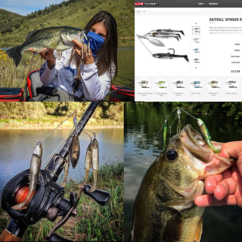 美国大牌尾单阿拉巴马群鱼钓组黑坑鲈鱼假饵铅头钩软鱼23克26克,淘宝优惠券,粉丝福利购,淘宝优惠卷