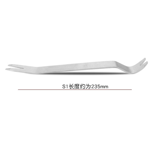 汽车内饰翘板工具加厚不锈钢撬卡扣起子汽修维修专用拆改装拆卸器 - 图0