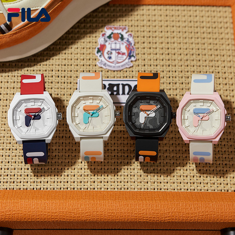 fila 2021新款情侣运动防水老爹手表 辰诺手表国产腕表