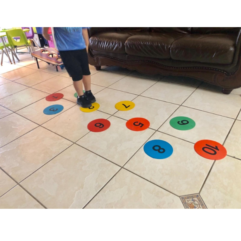 儿童敏捷圈体能环幼儿园跆拳道体育灵敏训练器材跳房子格子跳跳圈 - 图0