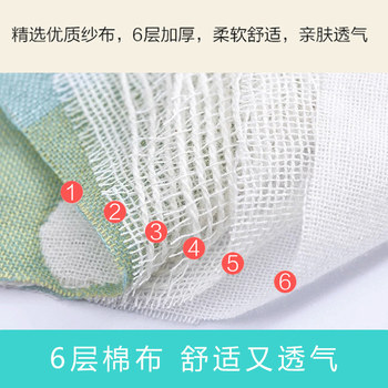 Saliva towel cotton baby waterproof bib bib 360-degree rotatable newborn baby anti-spit milk scarf autumn and winter