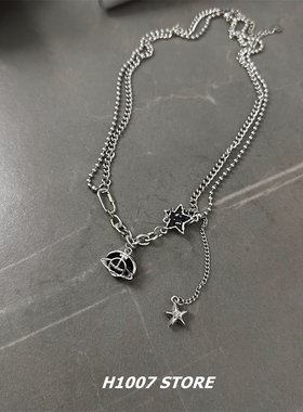 粉丝福利款 超多小众百搭项链男潮流嘻哈女小众设计锁骨链毛衣链