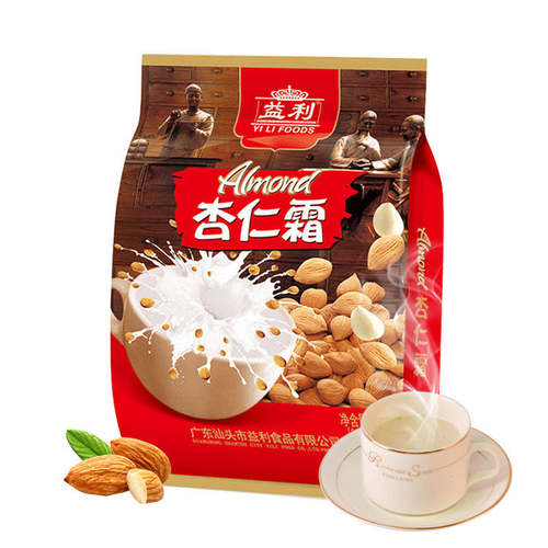 益利杏仁霜免煮即食营养早餐速溶杏仁露下午茶招待客人冲饮432g - 图3