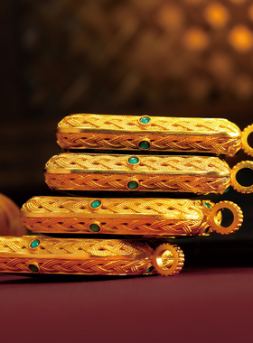 手绘擦擦唐卡八大本命五爷吊坠