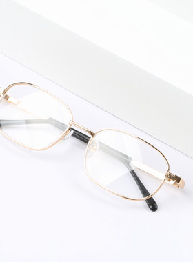 时尚水晶眼镜男士款正品养眼平光