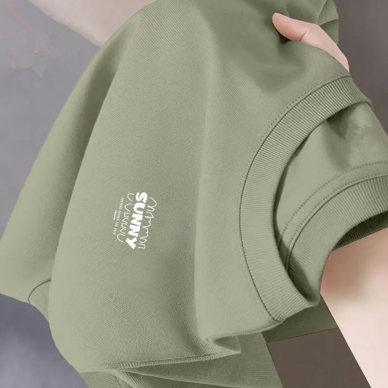 藏蓝色短袖男简约字母百搭印花潮流t恤男女款休闲宽松学生体恤12,淘宝优惠券,粉丝福利购,淘宝优惠卷