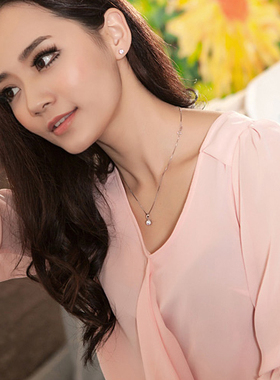 经典六爪1-2-3克拉仿钻石吊坠