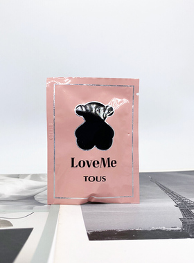 桃丝熊Tous LoveMe The Onyx Parfum挚爱小熊玛瑙版女士小样1.5ML