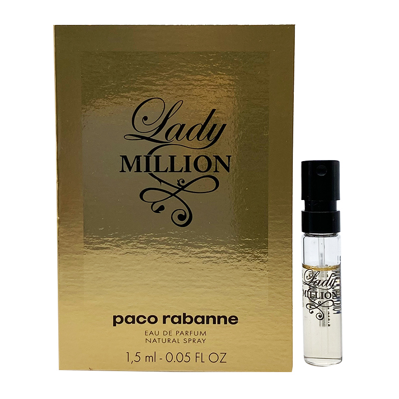 新Paco Rabanne帕高Lady Million百万女士持久浓香水EDP小样1.5ML - 图3