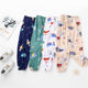 Thin pure cotton casual spring and summer baby loose anti-mosquito pants
