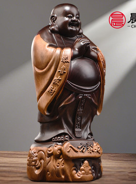 null檀品玄关酒柜弥勒佛