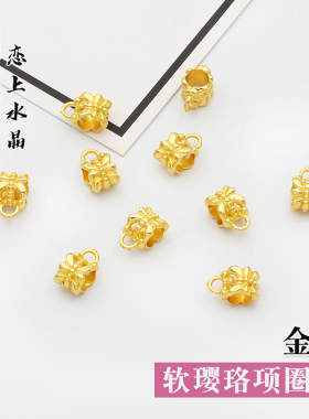 diy软璎珞项圈古风汉服发簪隔珠