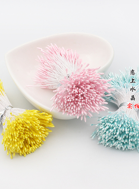 diy韩版手工圆头和风发簪花心