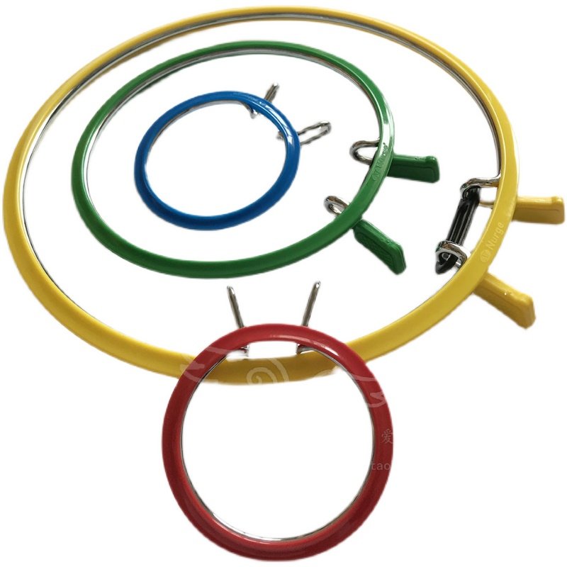 Nurge 进口土耳其绣绷 兔耳朵造型 网红凹槽绣棚 手工刺绣自由绣,淘宝优惠券,粉丝福利购,淘宝优惠卷