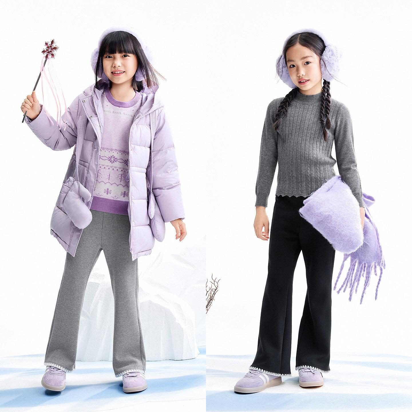 【商场同款】安奈儿童装女童针织打底裤冬新款裤子AG546065,淘宝优惠券,粉丝福利购,淘宝优惠卷