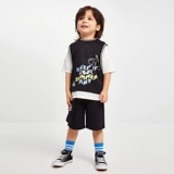 Детская летняя одежда, футболка с коротким рукавом, летний комплект, летние штаны, дышащий спортивный костюм