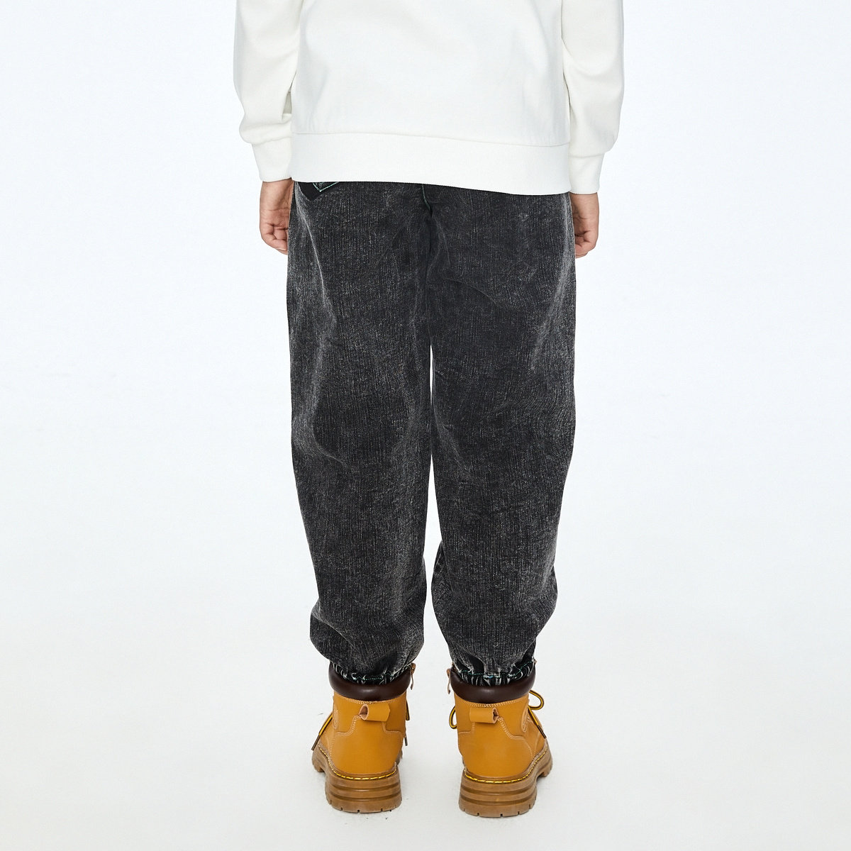 【商场同款】安奈儿童装男童牛仔单裤秋新款弹力束脚AB336574,淘宝优惠券,粉丝福利购,淘宝优惠卷