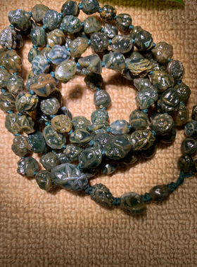 虎皮 虎皮筋脉108粒，纹理清晰