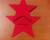 Pentagon Red Star Flash Flash Red Song Performance Game Открыть церемонию открытия